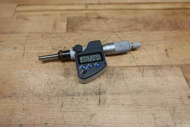 Mitutoyo 350-382-30 Digimatic Micrometer Head 0-1″/25.4mm