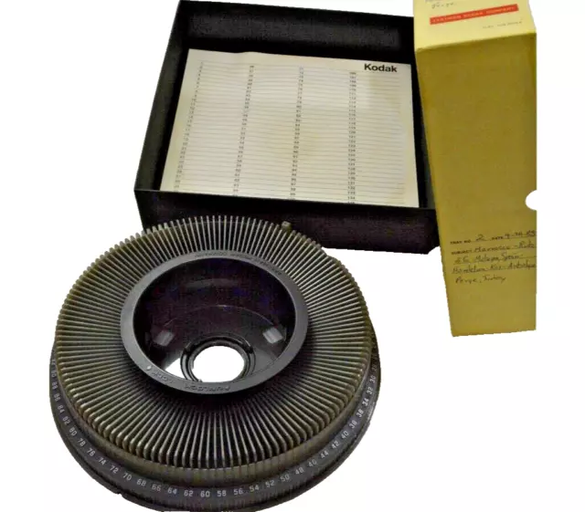 Kodak Carousel Transvue 140 Slide Tray