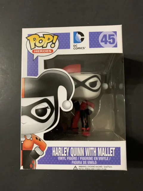 Funko Pop DC Comics — Harley Quinn With Mallet 45 — Free Shipping
