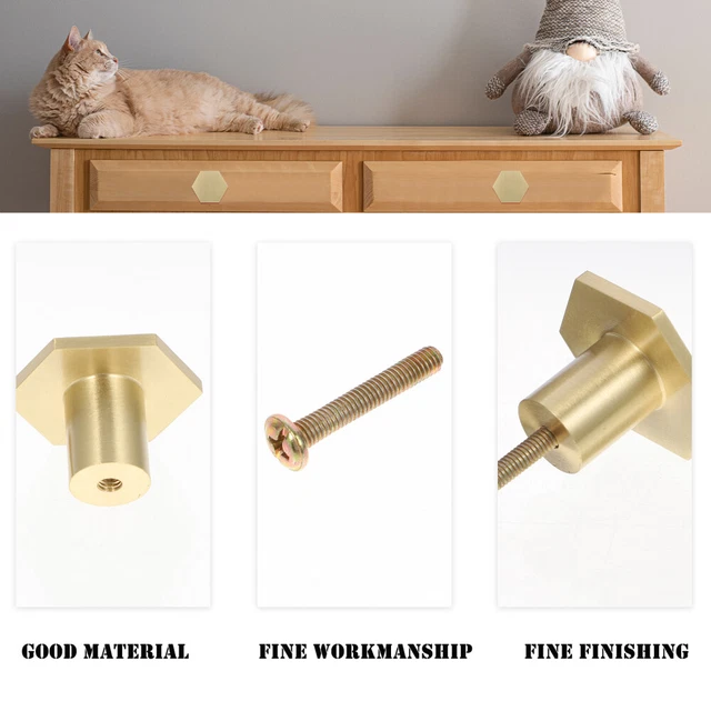 5 Pcs Cabinet Pulls Drawer Handle Dresser Pulls Cabinet Knobs Cupboard 3