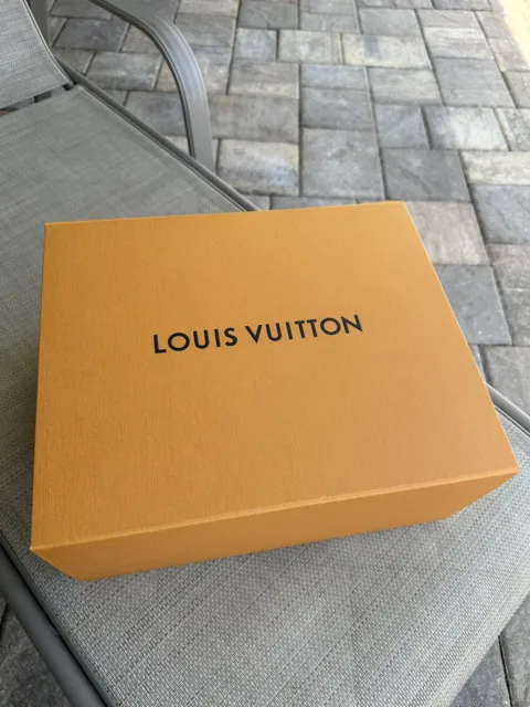 Authentic Louis Vuitton Empty Box with Shopping Bag (14”W x 10.375”D x 5”H)