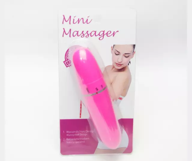 pink Mini-Massagegerät Stick Augen & Gesicht Portable vibrator Vibration Relax