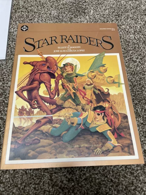 Star Raiders  by E. Maggin  & J. Garcia Lopez 1983 DC Graphic Novel No.1 Nice