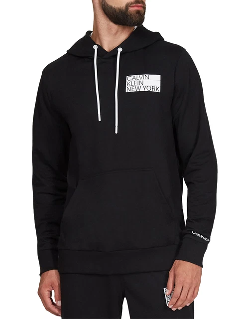 Calvin Klein Felpe Con Cappuccio Uomo Nero