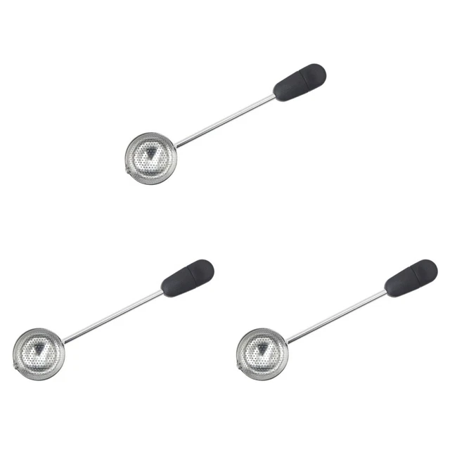 3 PCS Tea Cup Infuser Loose Leaf Infuser Stainless Steel Tea Infuser Injector