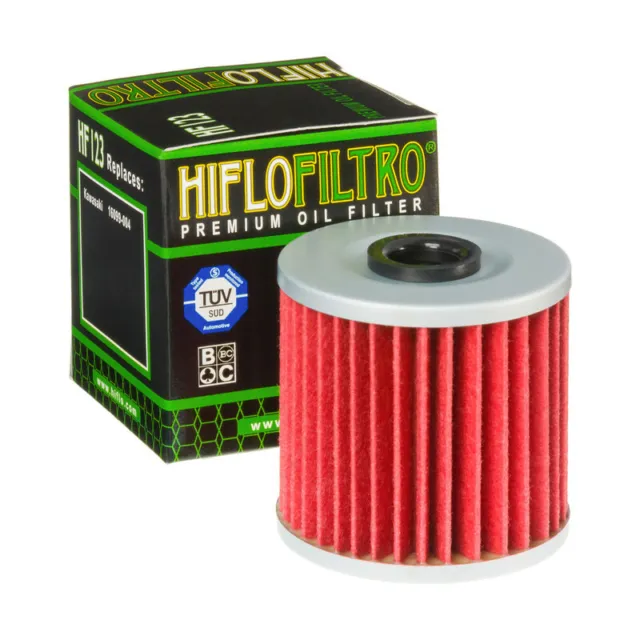 Oil Filter HiFlo HF123 for Kawasaki KL650 B1,B2,B3 Tengai (KLR650) 89-92