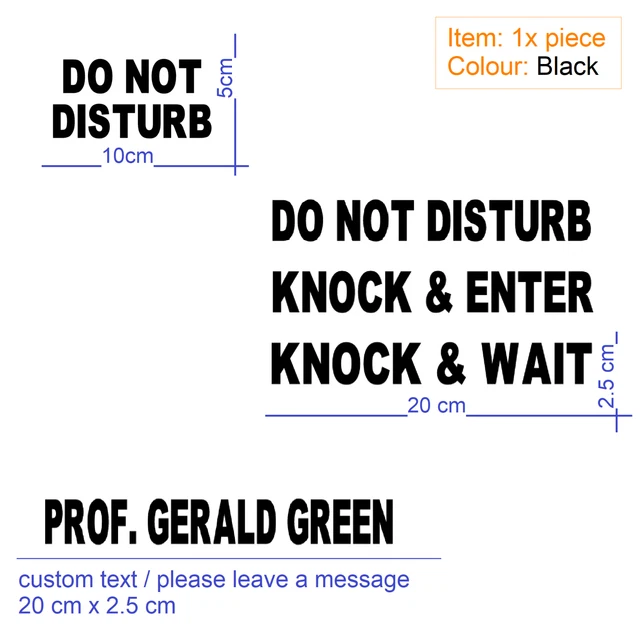 Letrero De Suspensión De Puerta Do Not Disturb, Paquete De 2 (verde/rojo De Doble Cara