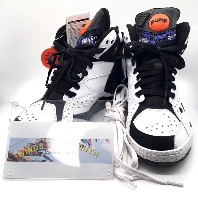 REEBOK PUMP BLACKTOP Battleground White V55494 Men s Size US 8 authentic New 308.71 PicClick UK