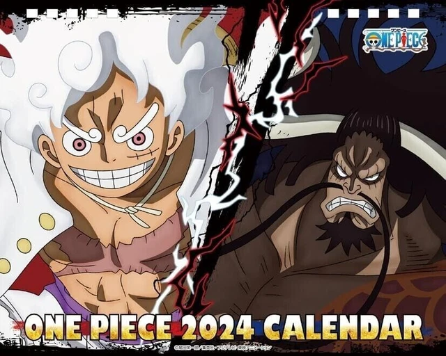ONE PIECE 2024 Desk Calendar Monkey D. Luffy Toei Animation FromJapan