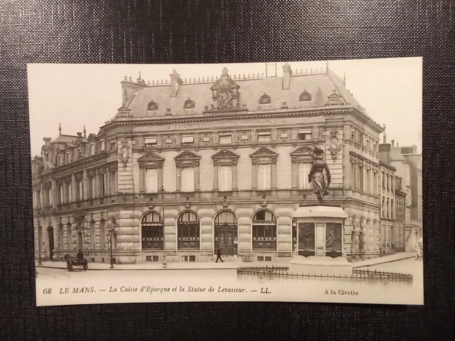 CPA 55 - BAR-le-DUC : LA CAISSE D'ÉPARGNE (MEUSE) ÉCRITE EUR 1,95