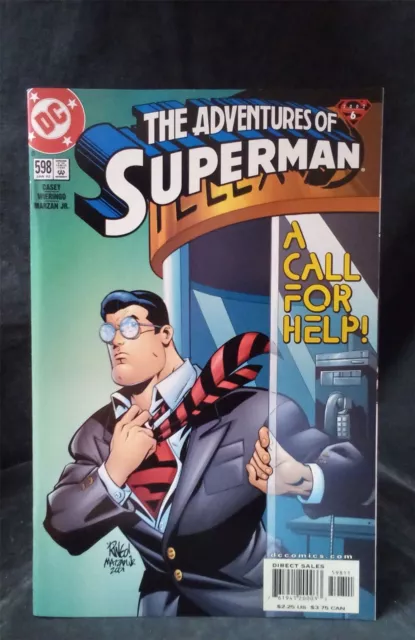 The Adventures of Superman #598 2002 DC Comics Comic Book