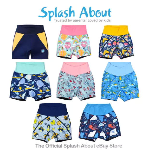 Splash About Toddler Splash Jammers - Reusable Neoprene Swim Shorts