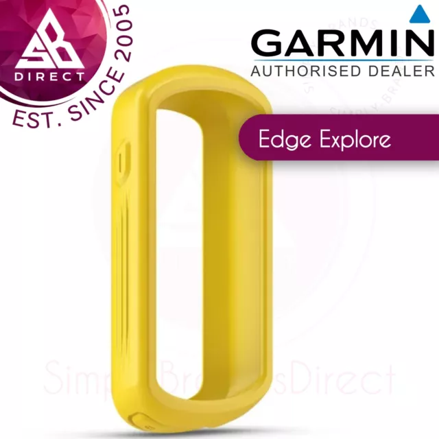 Garmin Silicone Case For Edge Explore GPS Bike Computer│Protective Cover│Yellow