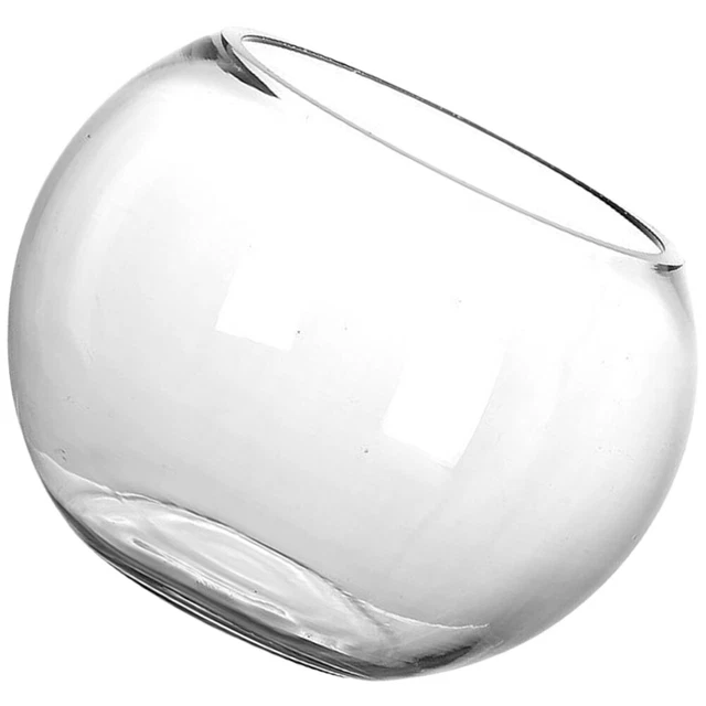 Glass Round Aquarium Glass Fish Tank Glass Aquarium Goldfish Bowl