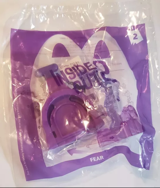 2024 MCDONALD'S HAPPY Meal Disney Pixar Inside Out 2 jouet FEAR 2 EUR