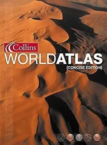 Collins Monde Atlas : Concis Edition Couverture Rigide Atlas Collin '' S