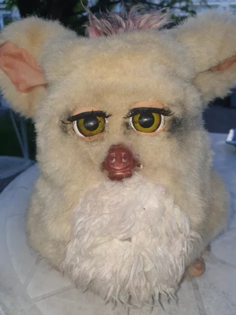 Rare furby 2005 eyes yellow tiger electronics hasbro ref 59294