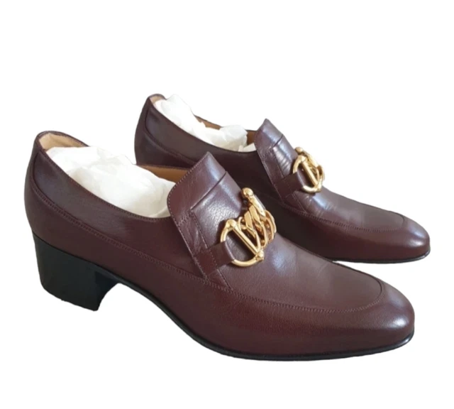 Ice Lolly Gucci NWT 1200$ Horsebit Chain Leather Loafers Nice Classy 10 US Women Ice Lolly Gucci NWT 1200$ Horsebit Chain Leather Loafers Nice Classy 10 US Women