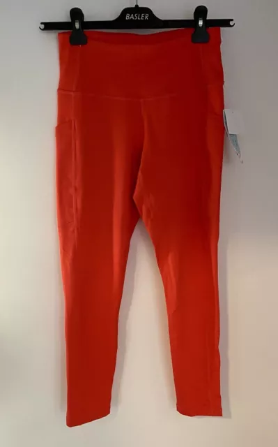 NWT Z By Zella The Daily High Waist 7/8 Red Hibiscus Leggings Size Small