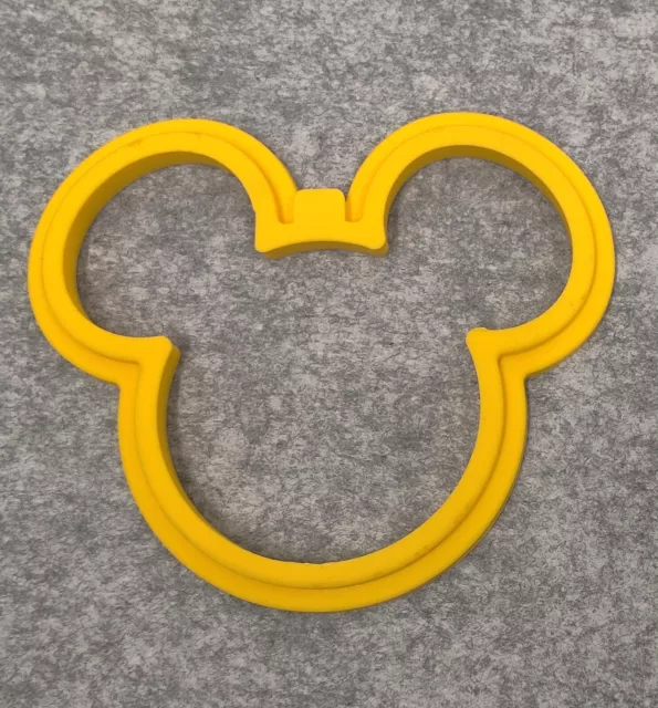 Disney Parks Mousewares Yellow Mickey Egg/Pancake Silicone Mold 4224