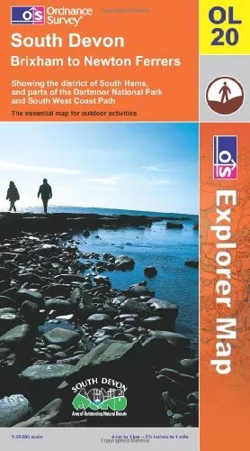 South Devon (Explorer Maps) (Explorer Ma... by Ordnance Survey Sheet map, folded