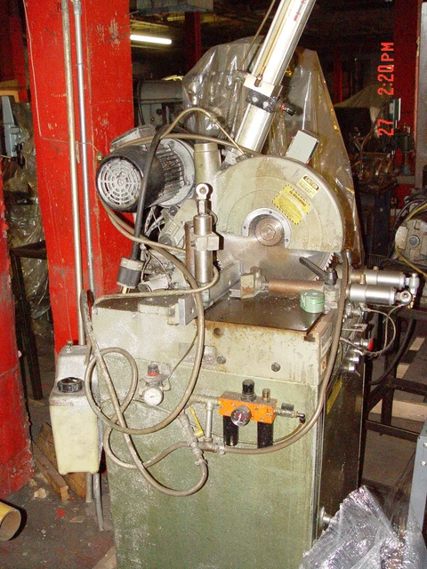 14" MG EMMEGi #350 Tilting Head 2-Speed Cold Saw Pneumatic Elevation/Clamp 14" MG EMMEGi #350 Tilting Head 2-Speed Cold Saw Pneumatic Elevation/Clamp