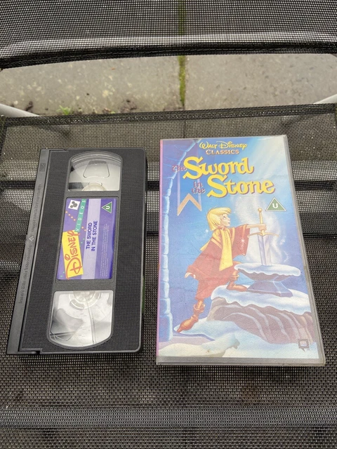 WALT DISNEY CLASSICS The Sword In The Stone VHS Used Working EUR 5,65