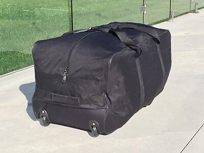 Luggage Bag Duffle Travel Moving Sport Hockey XL Rolls Wheel Durable LightWeight