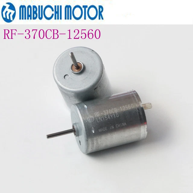 MABUCHI RF-370CB-12560 DC 6V-12V 3700RPM Mini Muto Motore Elettrico ...