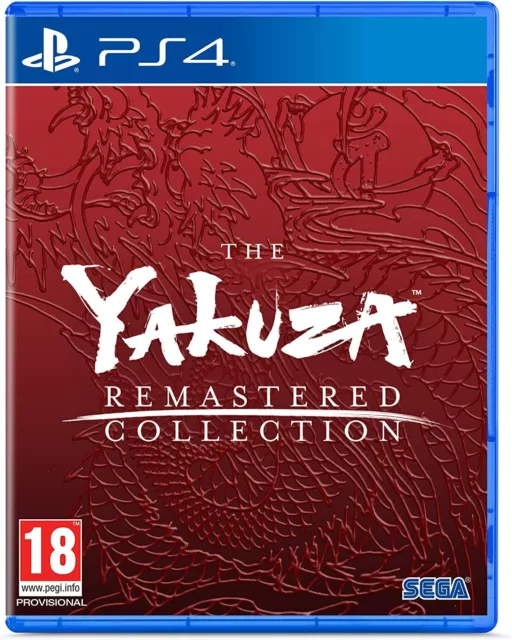 The Yakuza Remastered Collection PlayStation 4 PS4 GAME NEW Ryu Ga Gotoku 3 4 5