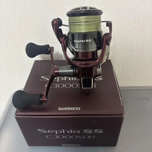 SHIMANO SEPHIA SS C3000SDH Reel Used 2024 Model Light Wear
