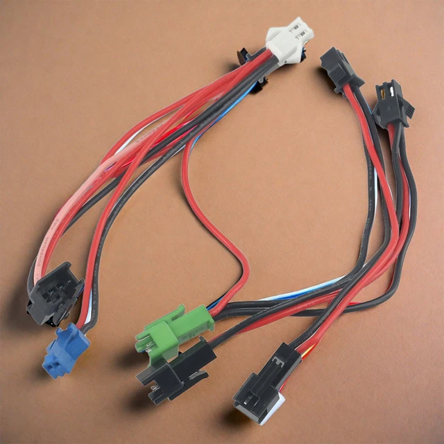 Lampe Velo Kit Éclairage Vélo Électrique 36V/48V - Phare 400lm Klaxon 100dB Feu Arrière Clignotants Accessoire Vélo Support 50mm 80mm