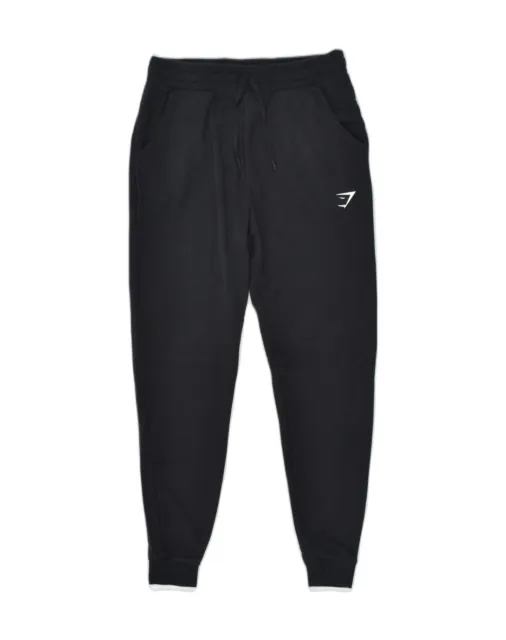 GYMSHARK WOMENS TRACKSUIT Trousers Joggers UK 14 Medium Black Cotton £18.45  - PicClick UK