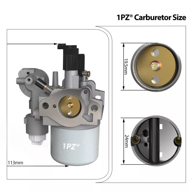 Carburetor for Subaru Robin EX13 EX17 EX17D SP17 SP170 Engine 277-62301-30 Carb 3