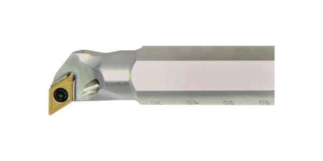 CNC Bohrstange 20 Mm Links SDUCL 11 – Mit DCMT 11T304 TiN-Wendeschneidplatte Für Stahl, Inkl. Torxschlüssel