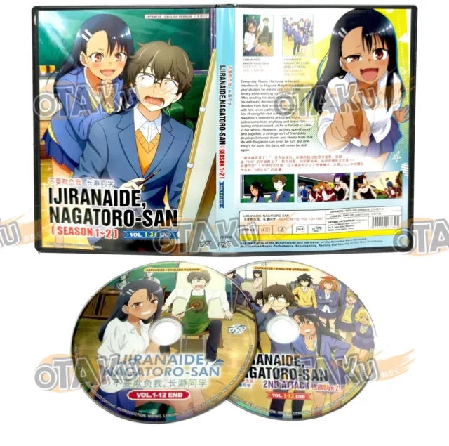 IJIRANAIDE, NAGATORO-SAN (SEASON 1+2) - Anime Tv Series Dvd (1-24 Eps) (Eng  Dub) £34.68 - PicClick UK