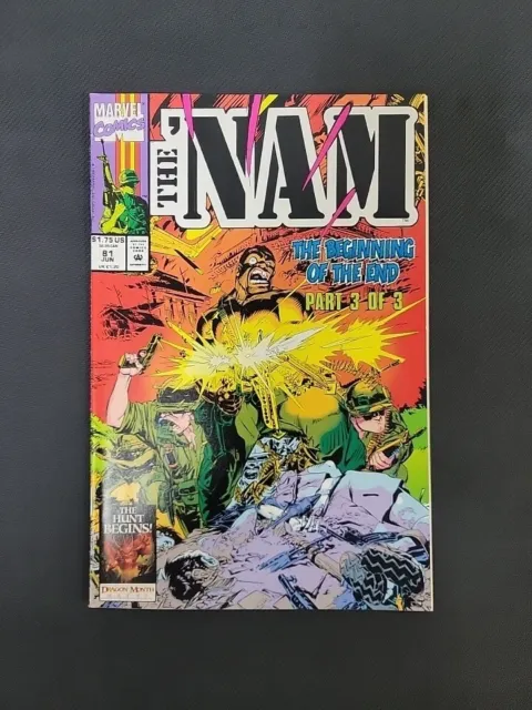 The Nam #81 Low Print Run Marvel Comics 1993
