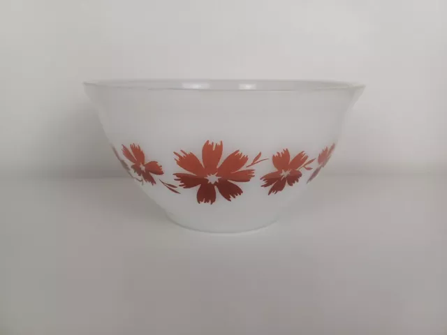 Agee Australian Pyrex Cape Tulip Brown Mixing Bowl