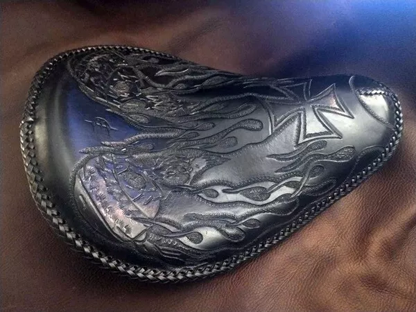 hardtail chopper seat