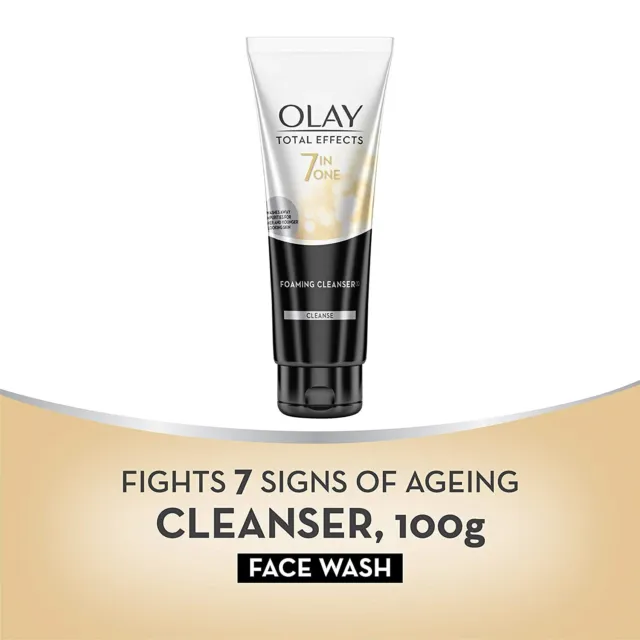 Olay Total Effects  7-In-1 Anti-Ageing Foaming Face Wash Cleanser 100 gm
