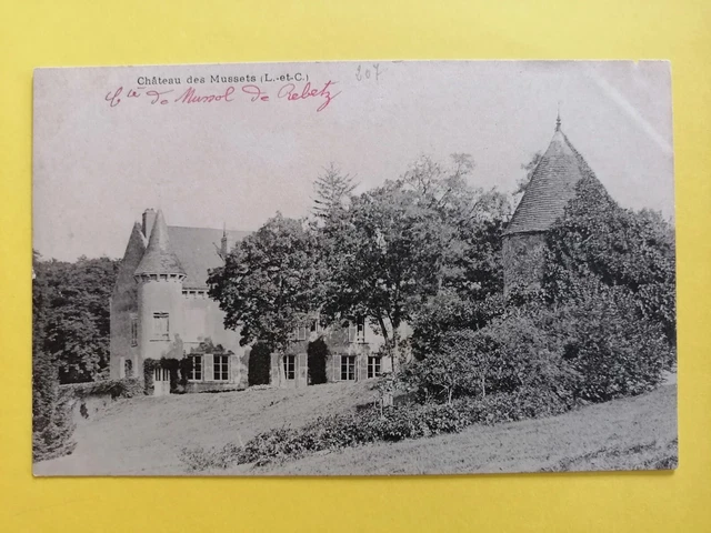 CPA Blois - Château De Paul Rochas - Publicité Chocolat Poulain - Ancienne Carte Postale