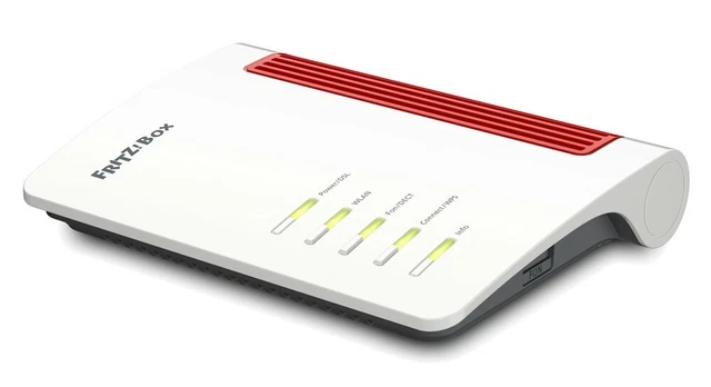 AVM Fritz!Box 7510 WLAN Mesh Router DSL Wi-Fi 6 WLAN Ax 2,4 Ghz-Band 300 Mbit/S