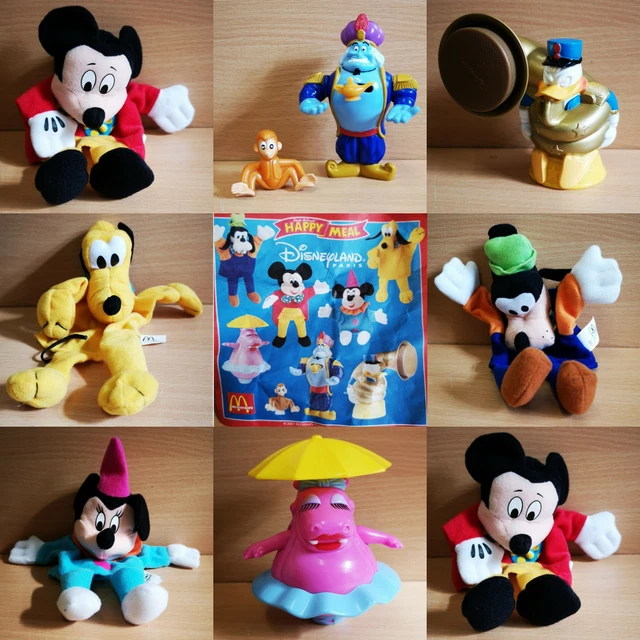 MCDONALDS HAPPY MEAL Toy 2001 Disneyland Paris Disney Plush Toys