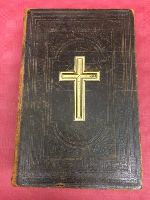 👼⛪️ Bibel Heilige Schrift mit Familienchronik 1881 Berlin ⛪️👼