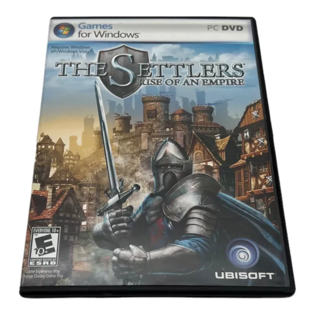 The Settlers: Rise of an Empire (Ubisoft, 2007) PC DVD Game for Windows
