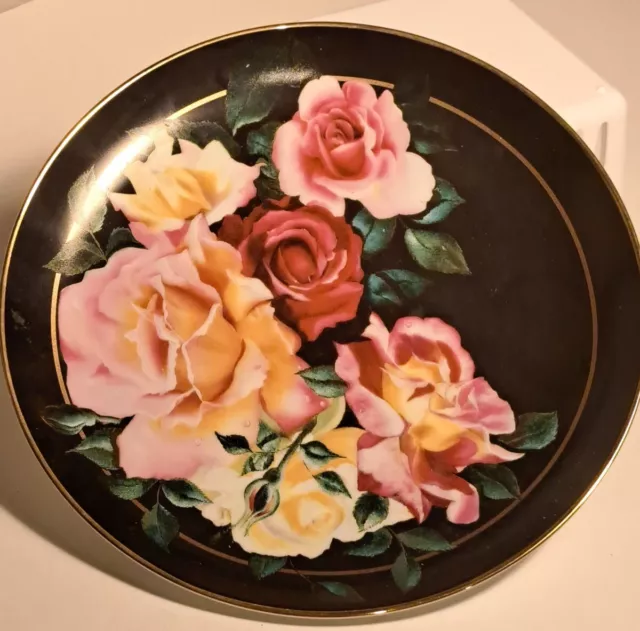 Danbury Mint 'Eternal Rose Garden' by Pamela Outlaw Sarkisian 1993 Plate #A283
