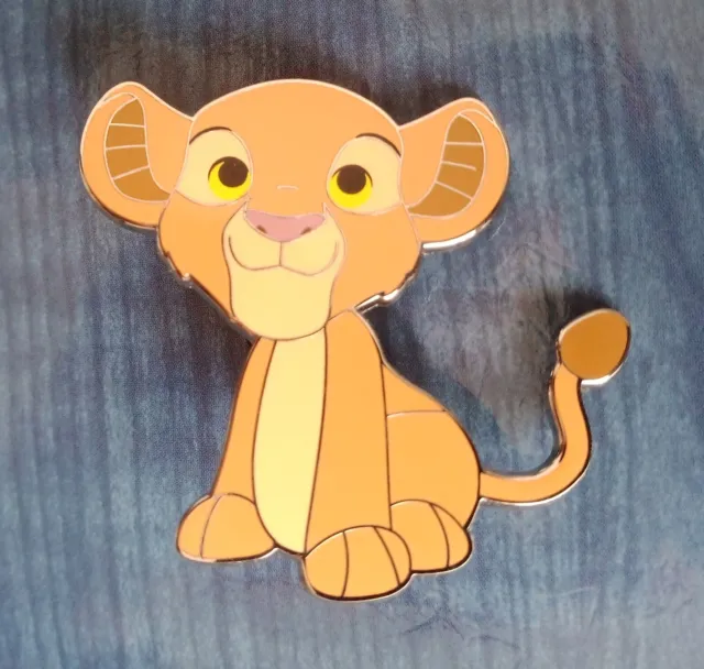Disney Teddy Le Roi Lion Jeune Simba 30 Cm Jaune