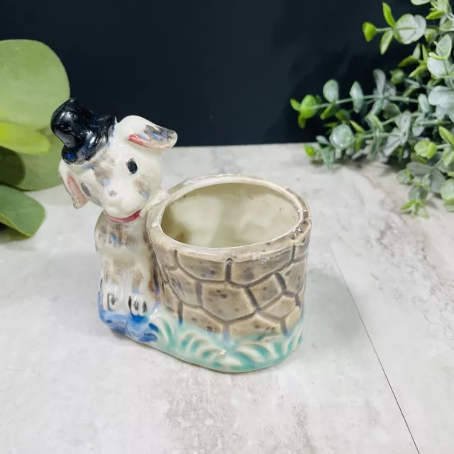 Vintage Ceramic Goat Planter Made In Japan