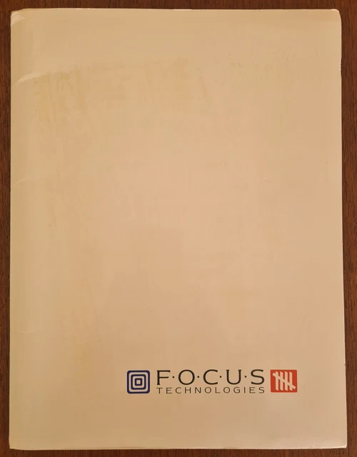 Focus Technologies - Advertising Brochure Pack #2 (1990)