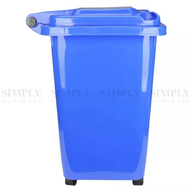 32L Mini Wheelie Bins Storage Bin Rubbish Trash Trolley Lid Wheels Dustbin Can 3